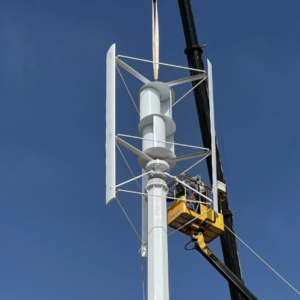 Home 20kw 25kw vertical axis wind power generator on grid 380v