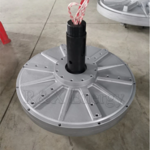 Home 10kw 100rpm axial flux coreless permanent magnet generator for vertical wind turbine