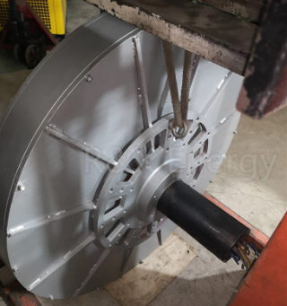 50kw 90rpm axial flux coreless permanent magnet generator 380v 50kw 90rpm axial flux coreless permanent magnet generator 380v