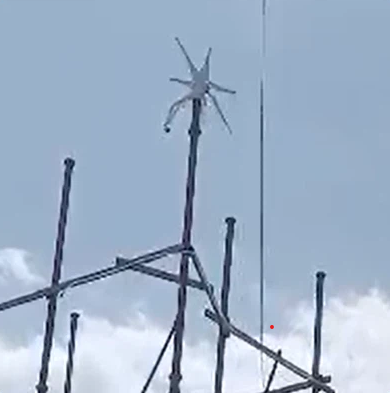400w horizontal wind turbine mini wind generator working on yemen max 600w