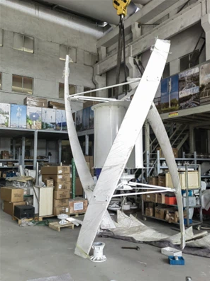 5kw x shape vertical wind turbine shipping to russia