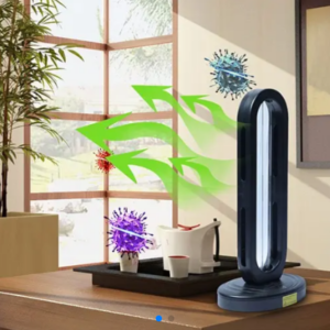 portable uv c disinfection lamp – 38w