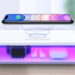 uv c led sterilization box with 10w wifi charger