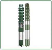 v7 water filled borewell submersible pump set